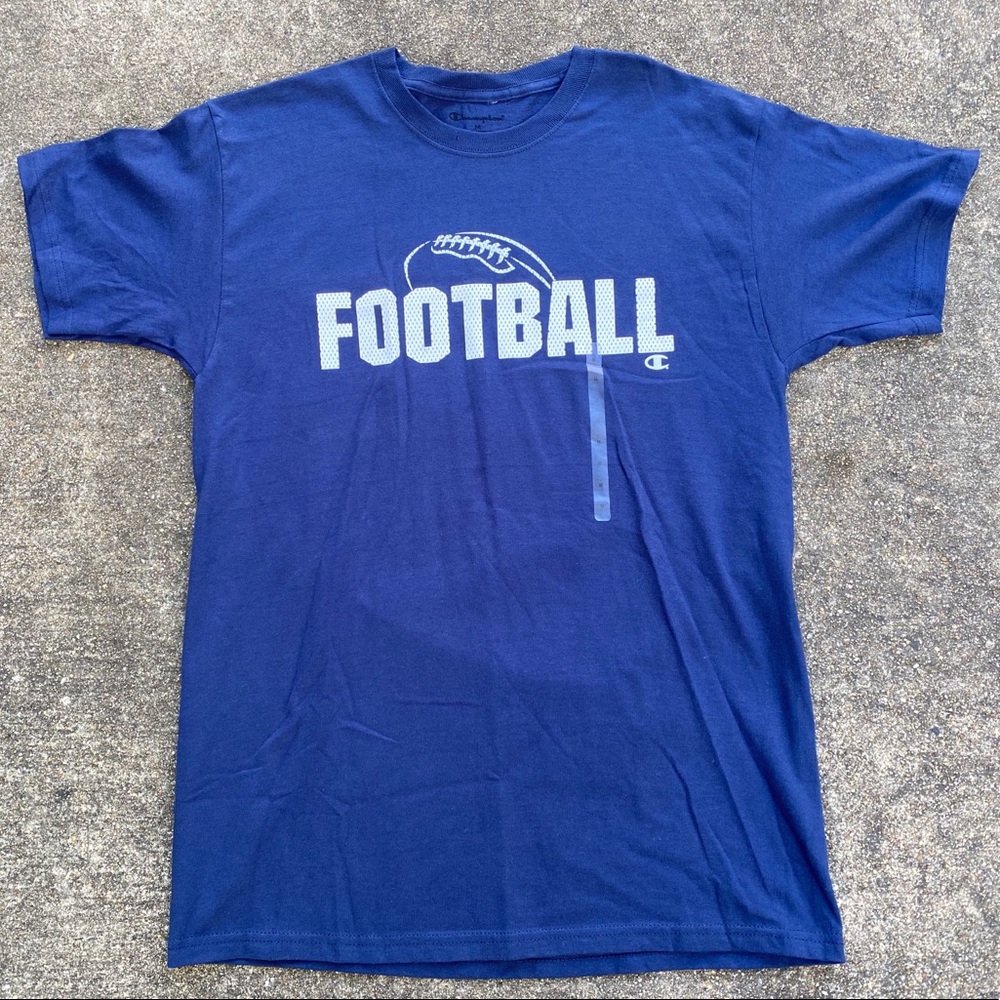 Champion Football Medium T-Shirt NWT